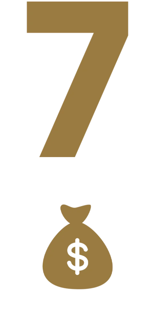 icono siete dinero